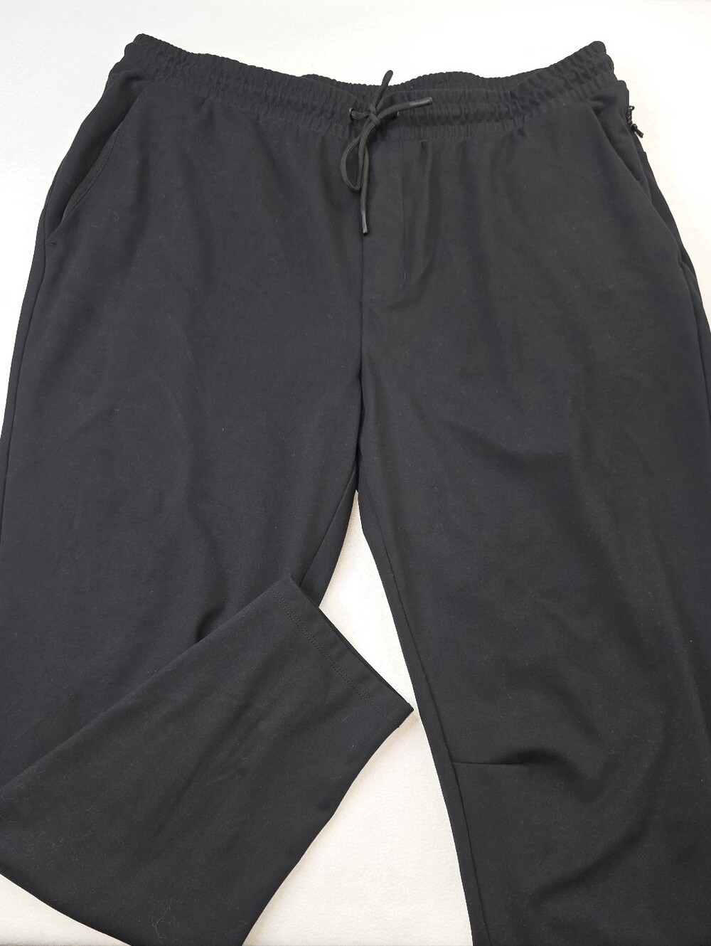 Old Navy Active Tappered Joggers Go-Dry Black Powersoft Size XL CU-3727